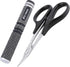 Hobbypark 0-14mm Hole Puncher Reamer w/Sleeve and Curved Scissors Set Universal Tool for RC Car Body Shell Lexan Plastic (with Black Reamer)...