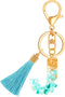 Alphabet Initial Letter Keychain for Women gift To Little Girls Tassel Butterfly Pendant Key Ring for Backpack...