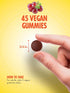 Sundance Iron Gummies | Plus B-Vitamins | 45 Vegan Gummies | Grape Flavor | Vegan, Non-GMO, and Gluten Free Supplement...