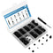 400PCS Computer Screws Assortment Kit with Screwdriver Motherboard Standoffs Screws for Universal Motherboard, HDD, SSD, Hard Drive,Fan, Power Sup...