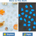 200pc White Fish Tank Rocks Aquarium Glowing Rock Glow Rocks for Fish Tank Glow in The Dark Stones Aquarium Pebbles Luminous Stones,White...