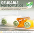 Silicone Replacement Caps | 48mm Diameter Bottle Lids That Fit Perfectly Stanpac & Libbey Milk Glass Bottles | Reusable, Long-Lasting and Easy to ...
