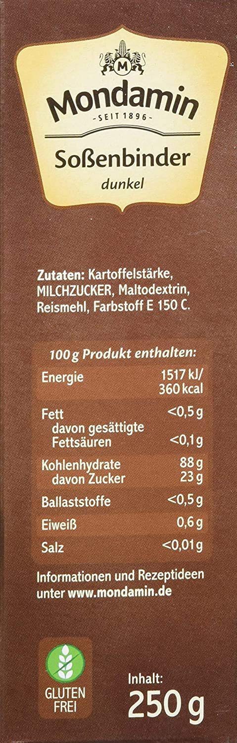 Mondamin Fix Sossenbinder dunkel (German Import)...