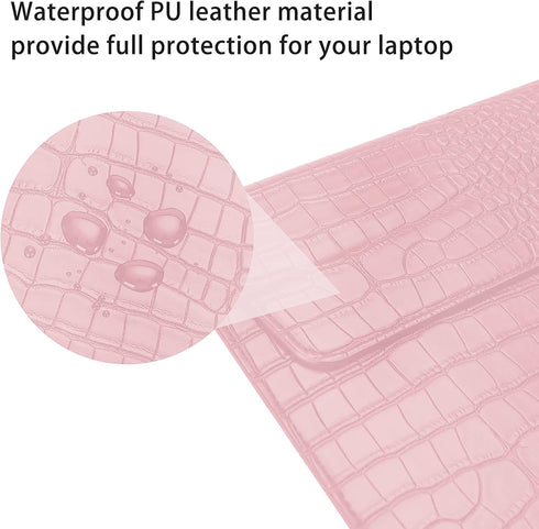 MOSISO Laptop Sleeve Compatible with MacBook Air/Pro,13-13.3 inch Notebook,Compatible with MacBook Pro 14 inch M3 A2918 A2992 M2 A2779 A2442 M1, C...