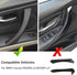 Jaronx for BMW 3 Series E90/E91 Door Handle Replacement Kit, Passenger Outer Cover+Pull Handle for BMW 316 318 320 323 325 328 330 335 (2004-2011)...