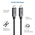 Cable Matters Braided Long USB C Cable 10 ft with 100W Power Delivery, Fast Charging and 480Mbps Data Transfer, Compatible with MacBook Pro, XPS, ...