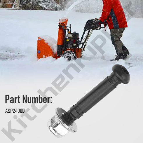 ASP2400D 2-Stage Snow Blower Shear Pin Set for EGO 24 in Self-Propelled 2-Stage Snow Blower with Peak Power - Includes 4 Snow Blower Shear Pins an...