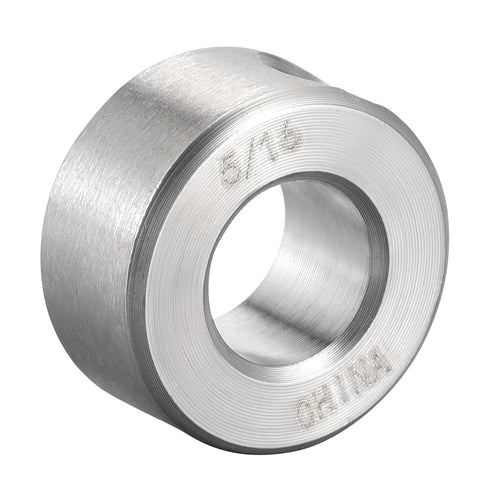 uxcell Drill Stop 5/16" I.D. Stainless Steel for Set Screws Chuck Woodworking Drill Bits Depth Holder 2Pcs...