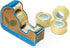 Blue Lake ECOLIFE Plastic Free Tape Dispenser with 4 Rolls 3/4 in x 630 in Transparent Tape, Tape Dispenser Desk for Gift Wrapping, Office, Home, ...
