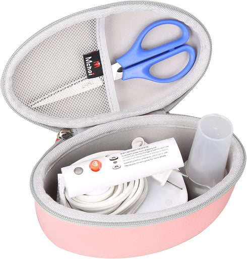 Mchoi Hard Carrying Case Suitable for Sharper Image SI-755 Mini Steam Iron, Waterproof Shockproof Mini Iron Travel Protective Case, Case Only...