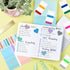 Transparent Sticky Notes, 860 Pcs Waterproof Clear Sticky Notes, Clear Notes Transparent for Bible Study Supplies, Office School Supplies, Book An...