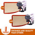 STATINT Non-Stick Silicone Baking Mat, Premium Food Safe - Pack of 2, for Cookie Oven Reusable Mat, 16.5" x 11.6"...