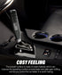 Gear Stick Shifter Knobs,American Flag Design Metal Long Shifter Knob,Aluminum Alloy Weighted Gear Lever Metal Stick Shifter Handle,Car Shift Hand...
