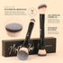 DUcare Makeup Brushes Duo End Foundation Contour Powder and Buffer Brush Bronzer Double Makeup Brush Set 2Pcs black...