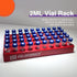 2PCS HPLC Vial Holder tray, 2ml Vial Lab Rack, Red 12mm Vial Storage Rack for 12x32mm Vial by ALWSCI...