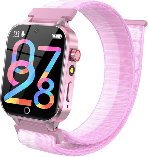 Kids Smart Watch with 26 Puzzle Games Camera Video Music Player Tracking Pedometer Flashlight 12/24 hr Educational Toys, Gifts for Kids Ages 3+Yea...