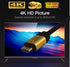 3ft (0.9M) High Speed HDMI Cable with Ethernet (3 Feet/0.9 Meters) Supports 4Kx2K 60HZ, 10 Gbps - 30 AWG - 3D/ARC/CEC/HDCP 2.2/CL3 - Xbox PS4 PC H...