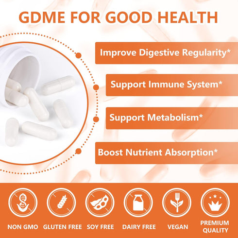 Probiotic Capsules, 60 Capsules 120 Billion CFU 18 Strains, Contains 3 Prebiotics, for Men & Women, Once Daily Probiotic Dietary Supplement, Boost...