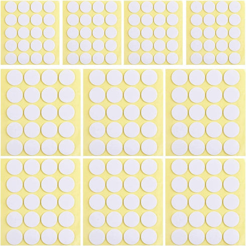 SANNIX 400PCS Candle Wick Stickers, Double-Sided Heat Resistant Stickers for Candle Making...