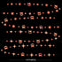 Rose Gold 10th Birthday Decorations Number 10 Circle Dot Twinkle Star Garland Metallic Hanging Streamer Bunting Banner Backdrop for Girls Boys Ten...
