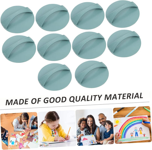 COHEALI 10 Pcs Letterpress Painting Supplies Printmaking Supplies Ink Roller with Grip Handle Printing Tools Printmaking Ink Plates Stamping Tool ...