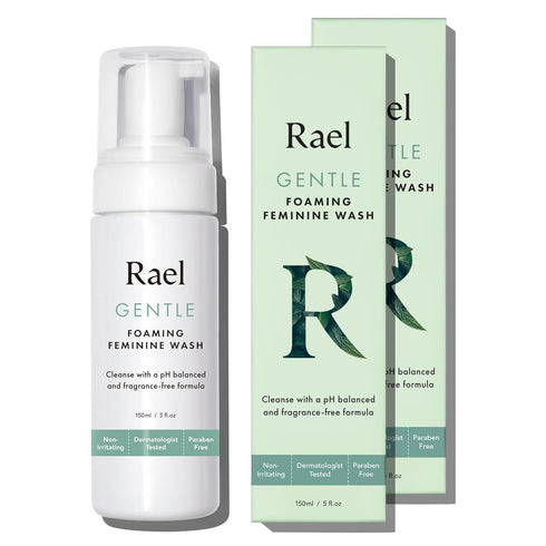 Rael Feminine Wash, Foaming Cleansing Wash - pH Balance Intimate Wash Women, Unscented, Sensitive Skin, All Skin Types, Vegan, Cruelty Free (5oz, ...