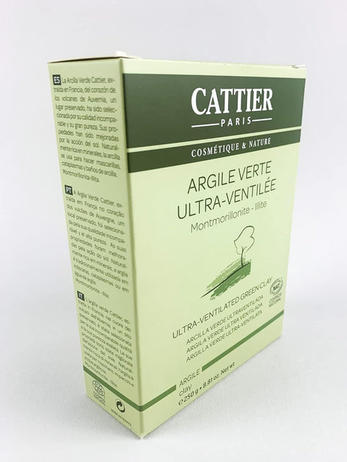 Cattier Ultra-Ventilated Green Clay 250g...