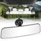 Rear View Mirror,Universal Anti-glare HD Adjustable Car Panoramic Rear View Mirror with Suction Cup(Widen the Field of View-Sector/Trapezoid/Round...