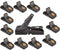 Bullseye Traps with Stainless Steel Metal Components (Small (for Mice) - with Teeth, 6)...
