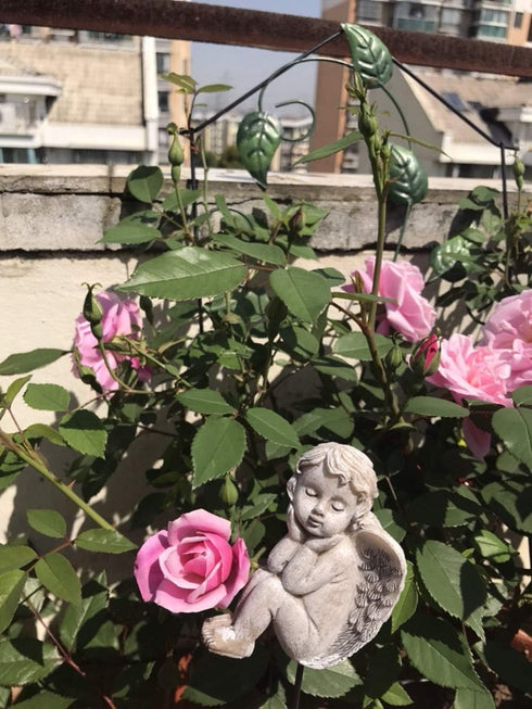 Decorative Angel Garden Stakes Miniature Angel Fairy Garden Angel Small Memorial Statue...