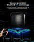 comiso Small Bluetooth Speaker with Stereo Sound, Punchy Bass Mini Speaker with Built-in-Mic, Hands-Free Call, Small Speaker with Brief Design. Po...