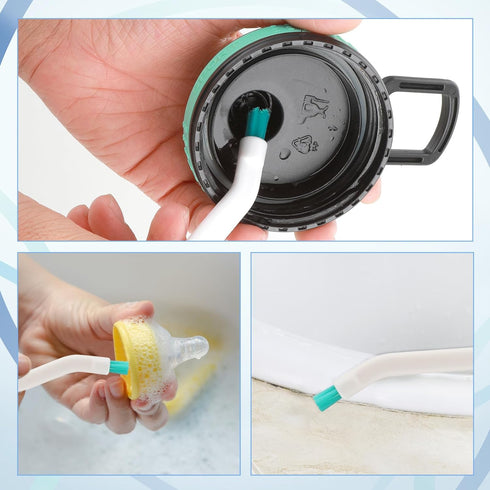 Small Cleaning Brushes for Household 3Pcs Crevice Cleaning Tool Set Tiny Cleaning Brush for Tight Spaces Window Track Kitchen Corner Keyboard Car ...