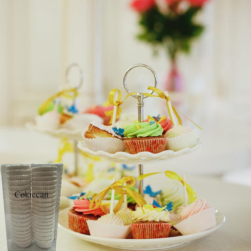 1000 Pcs White Mini Cupcake Liners Small Muffin Liners No Smell Premium Greaseproof Paper Cupcake Wrappers Baking Cups (1.25 Inch Bottom Dia.)...