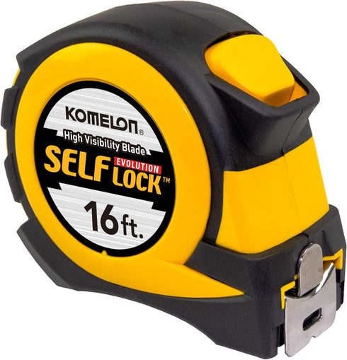 Komelon EV28116; 16' X 1" Self Lock Evolution Tape Measure,...