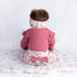 Reborn Baby Dolls Clothes 22 inch Outfit Accessories Flower 4pcs Set for 17-22 Inch Reborn Doll Newborn Girl...