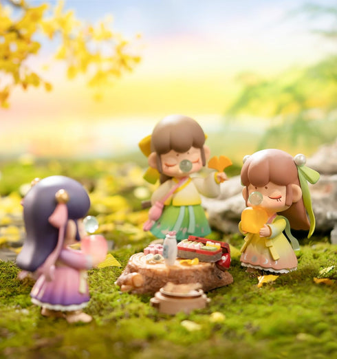 Rolife Nanci Blind Box-24 Solar Terms Series Autumn and Winter, 1PC Exclusive Action Figure Box, Popular Collectible Toy Cute Action Figure Creati...