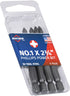 Mayhew Tools 19223-4 Phillips Power Bit, NO. 1 x 2.75", 4-Pack...