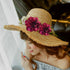 Women's Brooches 4pcs Rose Flower Hair Clip Flamenco Dancer Pin up Mexican Hair Flowers Clips Hairpin Brooch Tea Party Hats Headpieces (burgundy)...