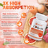 CoQ10 400mg Softgels, Coenzyme Q10 High Absorption Supplements Support Heart Health, Cardiovascular Health, Immune System & Cellular Energy Produc...