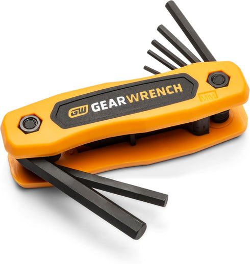 GEARWRENCH 8 Piece Metric Folding Hex Key Set - 83506...