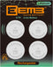 EEMB 3.7V Rechargeable 2032H Batteries LIR2032H Lithium-ion Coin Cell Button Batteries 70mAh for Car Remote Key Fob Watch - 4PACK...