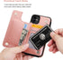 Vaburs Compatible with iPhone 11 Case Wallet with Card Holder, Embossed Butterfly Premium PU Leather Double Magnetic Buttons Flip Shockproof Prote...