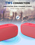 LENRUE Bluetooth Speaker, Wireless Portable Speaker with Loud Stereo Sound, Rich Bass, 12-Hour Playtime, Built-in Mic. Perfect for iPhone, Samsung...