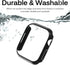 Miimall Compatible for Apple Watch 45mm Case Women Men PC Hard Bumper Lightweight Shockproof Protector Case Cover for Apple Watch 45mm Series 9 8 ...