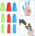 Protective Finger Caps/Silicone Finger Protectors - 9-Pack - Prevents Burnt Fingers while Crafting with Glue Gun, Hot Wax, Soldering Iron - Also P...