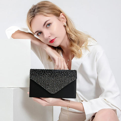 BBjinronjy Clutch Purse for Women Evening Bags for Women Formal Wedding Party Cocktail Prom Crossbody Purse Evening Handbags...