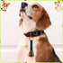 3 Pieces Dog Collar Bell Dog Cowbell Goat Bell for Dog Collars with Tracking Noise Country Cow Bell Color with Nylon Strap Pet Collar Supplies...