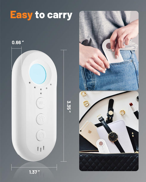 Hidden Camera Detectors, Pro Hidden Devices Detector with Auto Scan, Magnetic GPS Tracker/Bug Detectors Anti-Spy Detector Wireless Rechargeable fo...