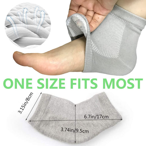 Plantar Fasciitis Treatment, Heel Pain Relief Protectors Foot Inserts Heel Socks for Achilles Tendonitis Tendon, Spurs, Fascia Support, Sore Feet,...