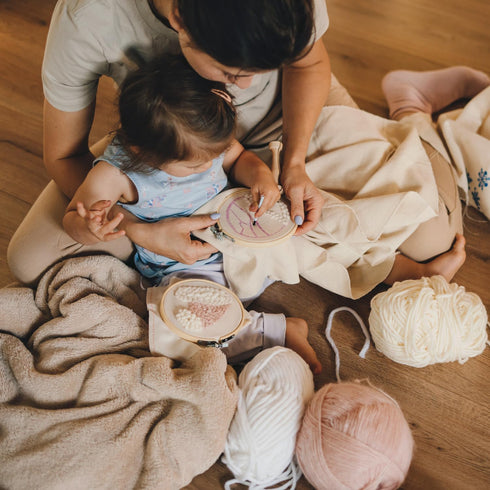 Leisure Arts Mini Maker Punch Needle Kit, Copper...